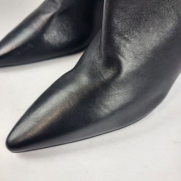 Marc Fisher Women's Kulika Ankle Boot Black Leather Size 11M - Picture 2 of 13